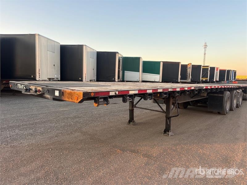 Cross Country 32 ft Tri/A B-Train Lead Flatbed Tra Prikolice platforme/otvoreni sanduk