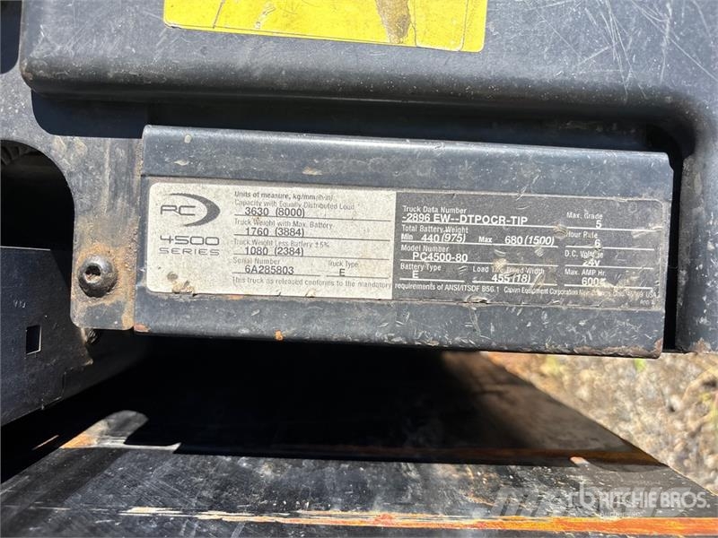 Crown PC4500-80 8000 lb Electric Pallet Jack Ručni paletni viličar