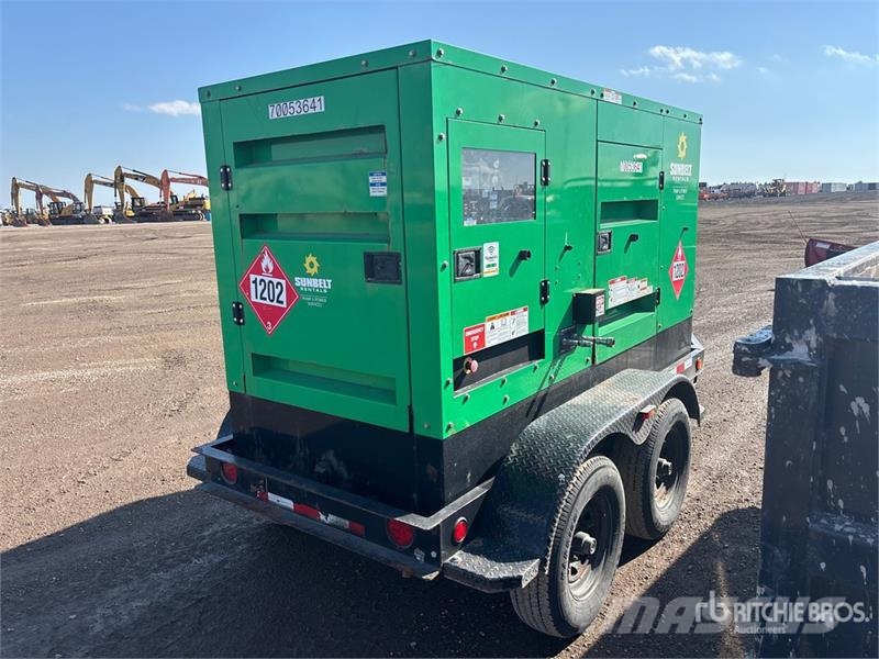 Cummins C100D6R 119 kW Mobile Generator Set Diesel Generatoren