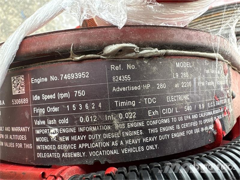 Cummins L9 280 Engine Engines