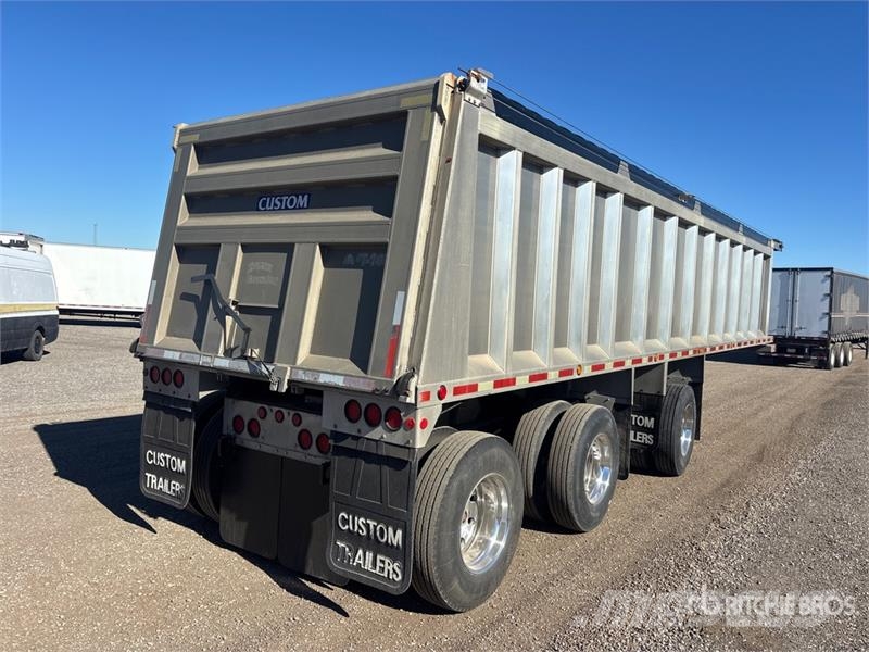 Custom 36 ft Tri/A End Dump Trailer Remorque benne