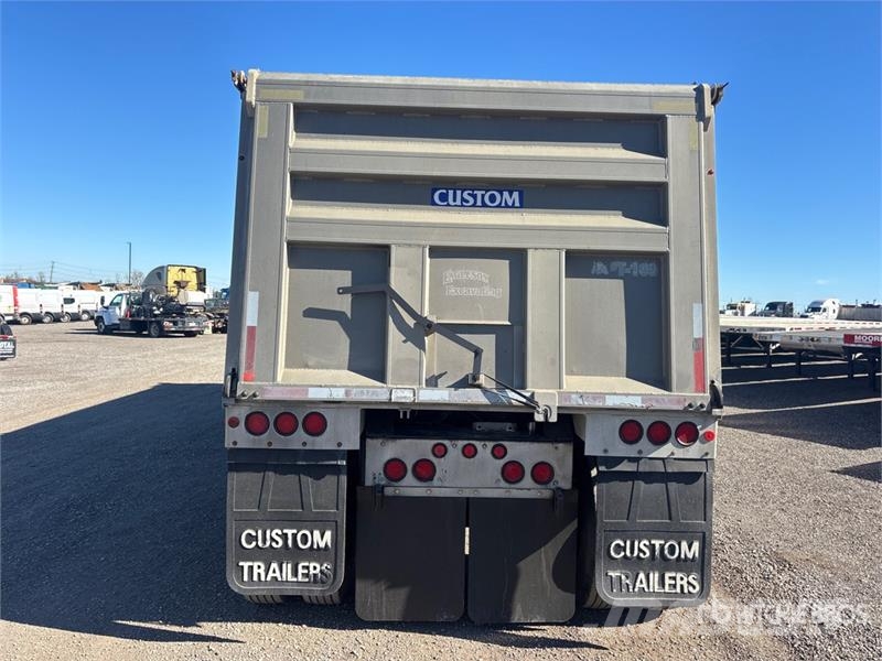 Custom 36 ft Tri/A End Dump Trailer Remorque benne