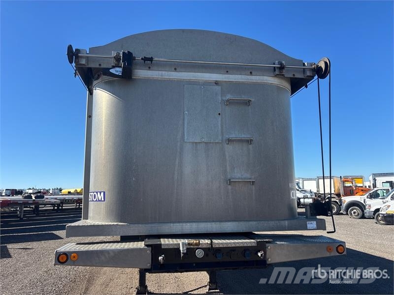 Custom 36 ft Tri/A End Dump Trailer Remorque benne