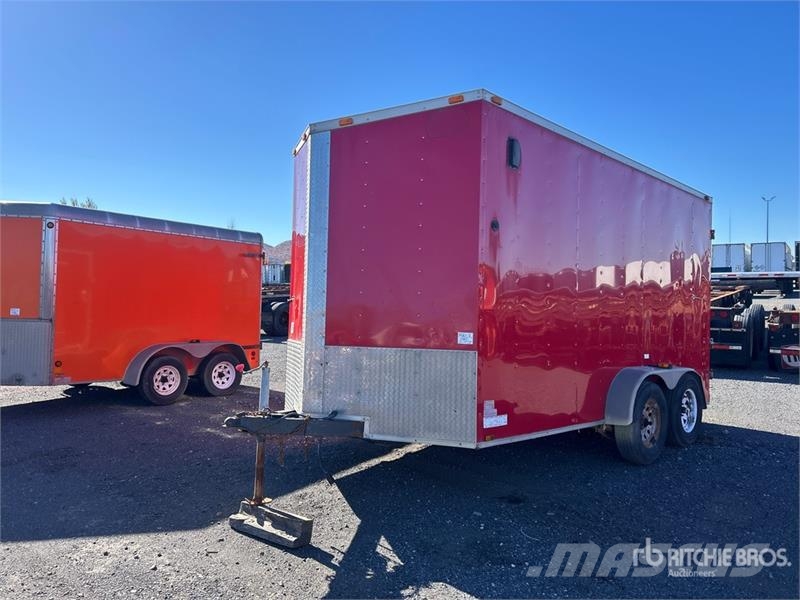  Cynergy Cargo 7X14T 16 ft T/A Enclosed Trailer Прицепы-фургоны