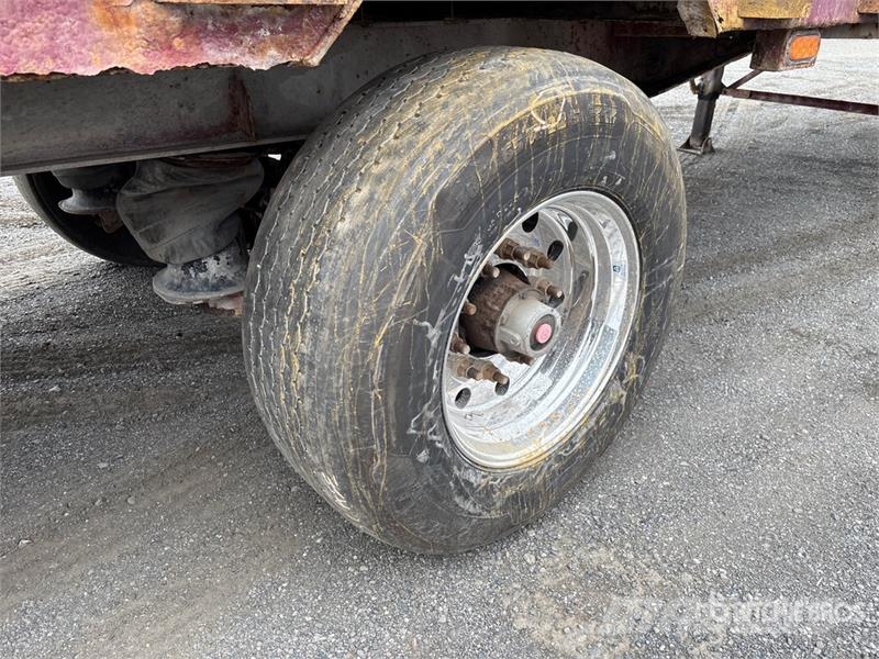 Deloupe 53 ft Quad/A Demolition End Dump Trailer Bañera