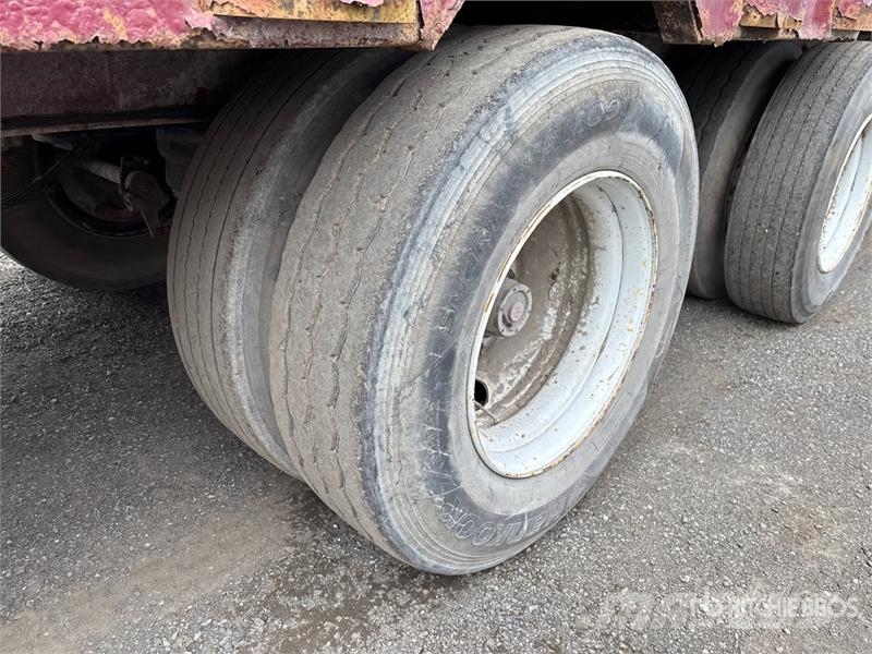 Deloupe 53 ft Quad/A Demolition End Dump Trailer Bañera