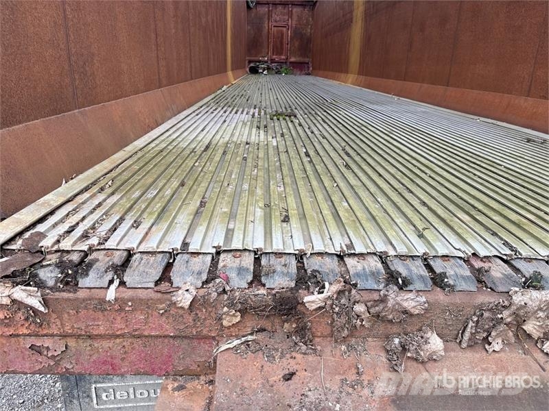 Deloupe 53 ft Quad/A Demolition End Dump Trailer Bañera