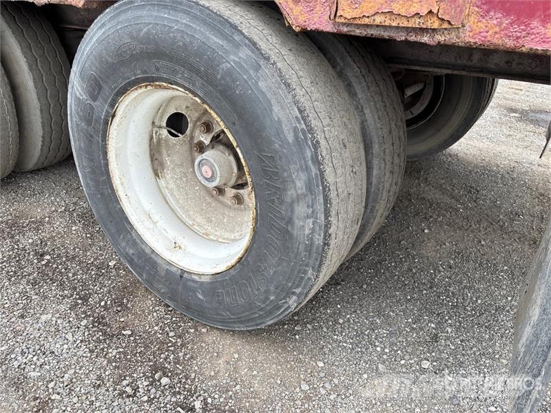 Deloupe 53 ft Quad/A Demolition End Dump Trailer Bañera