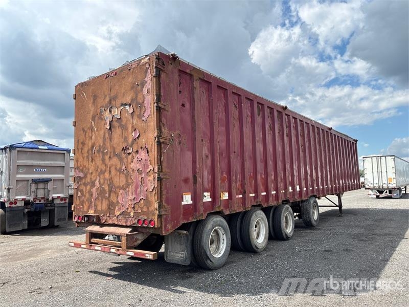 Deloupe 53 ft Quad/A Moving Floor Trailer Schuifvloeropleggers