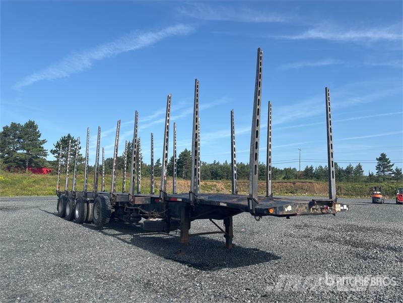 Deloupe GB48 48 ft Quad/A Log Trailer Maderas