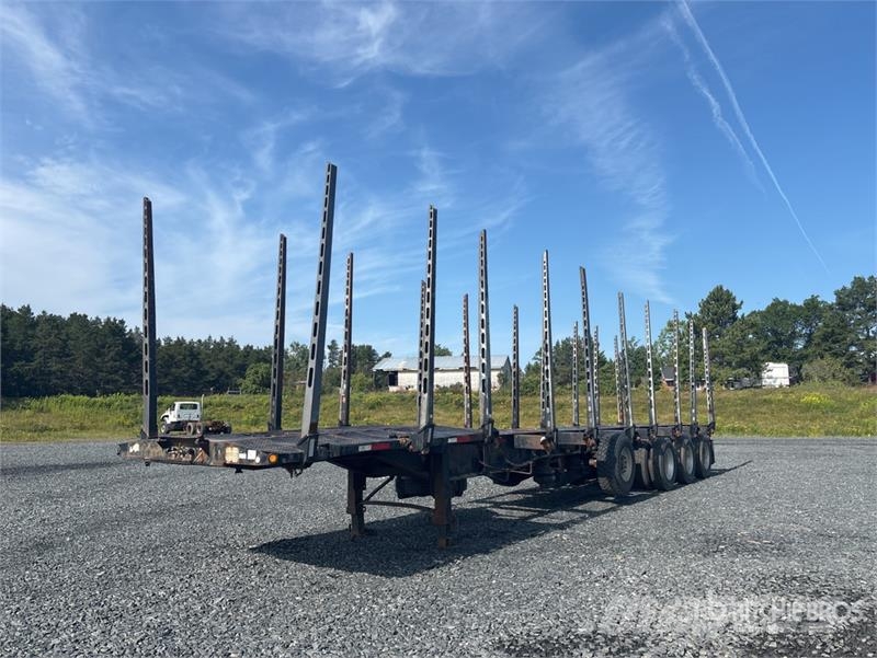 Deloupe GB48 48 ft Quad/A Log Trailer Maderas