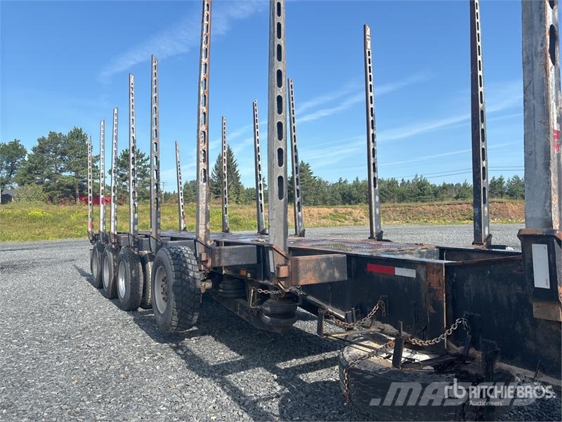 Deloupe GB48 48 ft Quad/A Log Trailer Maderas