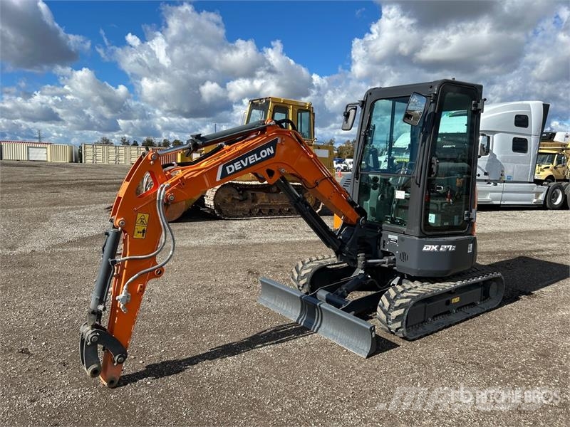 Develon DX27Z-7 Mini ekskavatori < 7 t