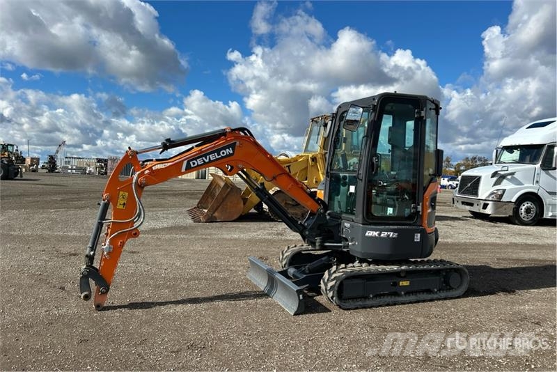 Develon DX27Z-7 Mini ekskavatoriai < 7 t