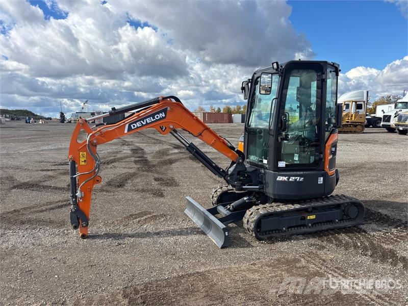 Develon DX27Z-7 Mini ekskavatori < 7 t