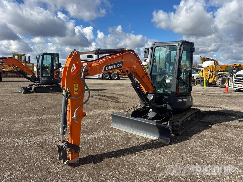 Develon DX35Z-7 Mini ekskavatoriai < 7 t