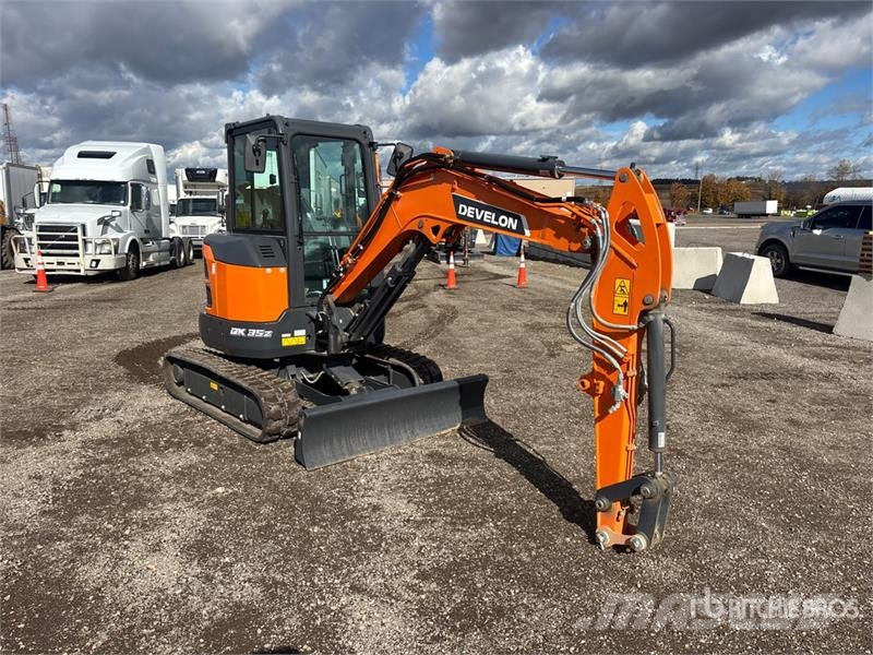 Develon DX35Z-7 Mini ekskavatoriai < 7 t