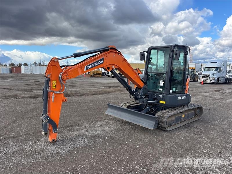 Develon DX50Z - 7 Mini Excavator (Unused) حفارات صغيرة أقل من 7 طن (حفارات صغيرة)