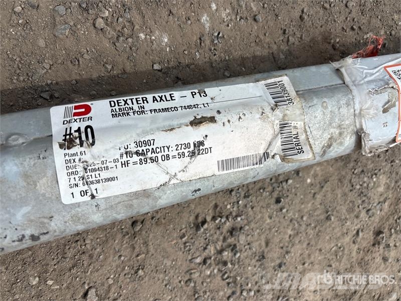 Dexter Torflex Axle Akselit