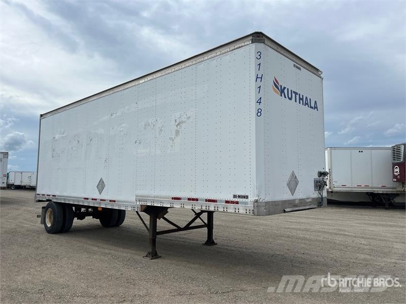 DI-MOND 36 ft x 102 in S/A Van Trailer Van Body Trailers