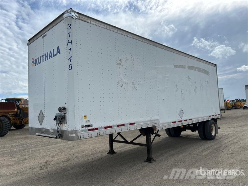 DI-MOND 36 ft x 102 in S/A Van Trailer Van Body Trailers