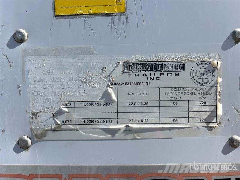 DI-MOND 48 ft x 102 in T/A Van Trailer Cajas de remolque