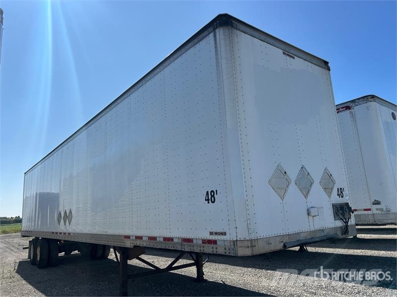 DI-MOND 48 ft x 102 in T/A Van Trailer Cajas de remolque