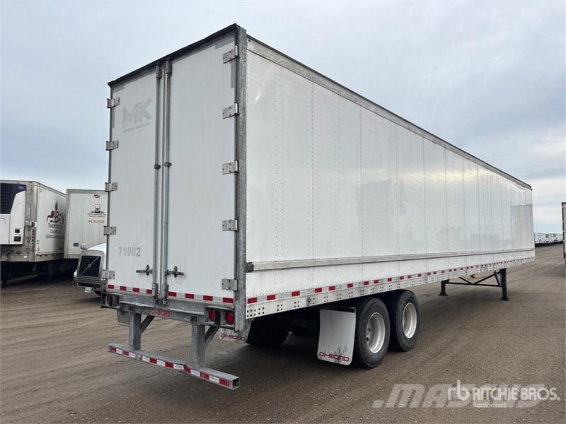 DI-MOND 53 ft x 102 in T/A Van Trailer Kapali kasa treylerler