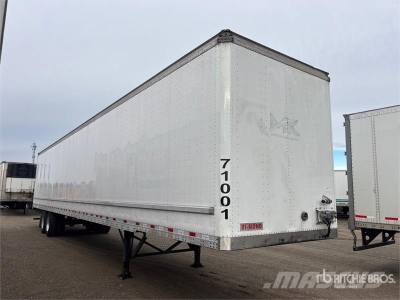 DI-MOND 53 ft x 102 in T/A Van Trailer Furgons