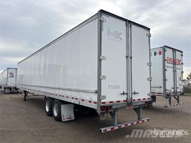 DI-MOND 53 ft x 102 in T/A Van Trailer Furgons