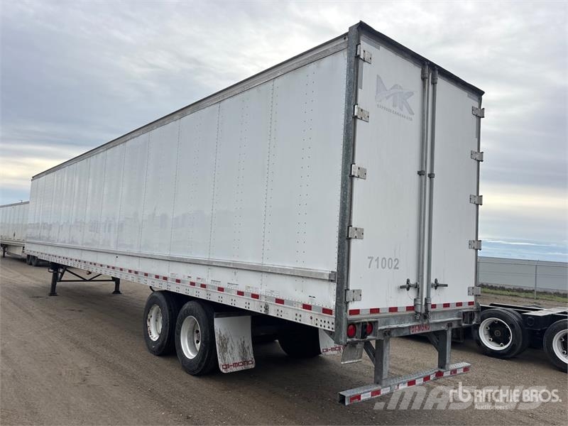 DI-MOND 53 ft x 102 in T/A Van Trailer Kapali kasa treylerler