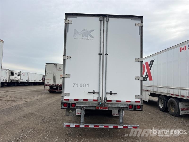 DI-MOND 53 ft x 102 in T/A Van Trailer Furgons
