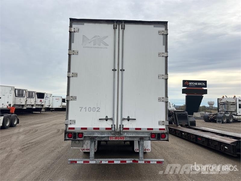 DI-MOND 53 ft x 102 in T/A Van Trailer Kapali kasa treylerler