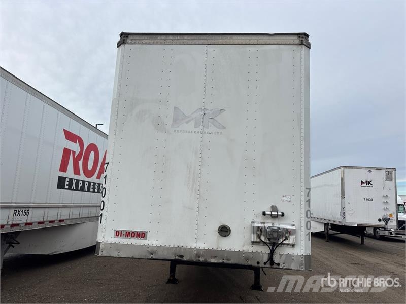 DI-MOND 53 ft x 102 in T/A Van Trailer Furgons