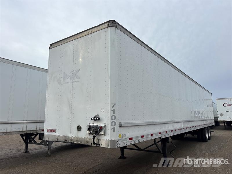 DI-MOND 53 ft x 102 in T/A Van Trailer Furgons