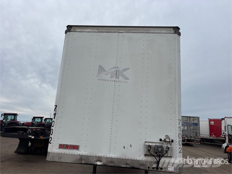 DI-MOND 53 ft x 102 in T/A Van Trailer Kapali kasa treylerler