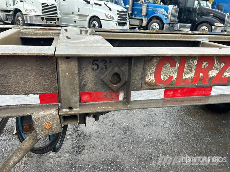DI-MOND Tri/A Extendable Container Trailer Remorque porte container