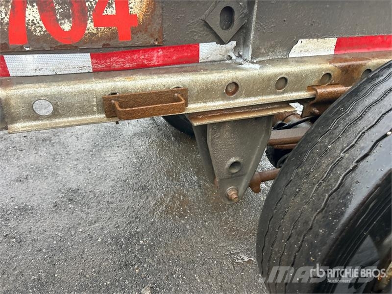 DI-MOND Tri/A Extendable Container Trailer Remorque porte container