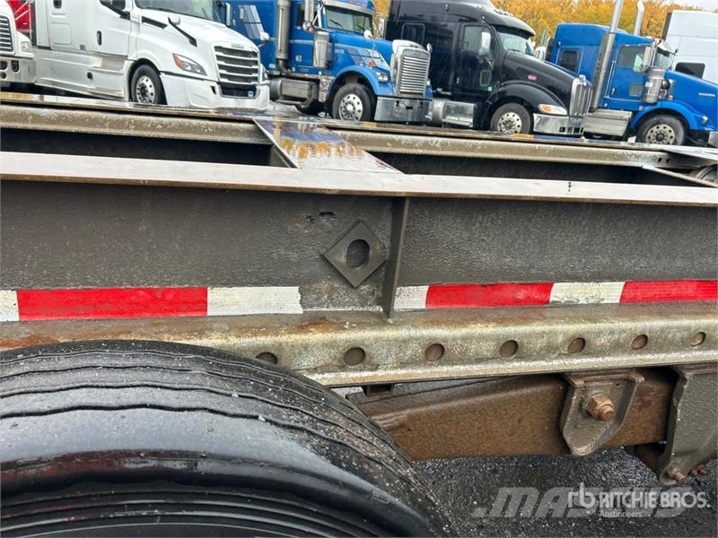 DI-MOND Tri/A Extendable Container Trailer Remorque porte container