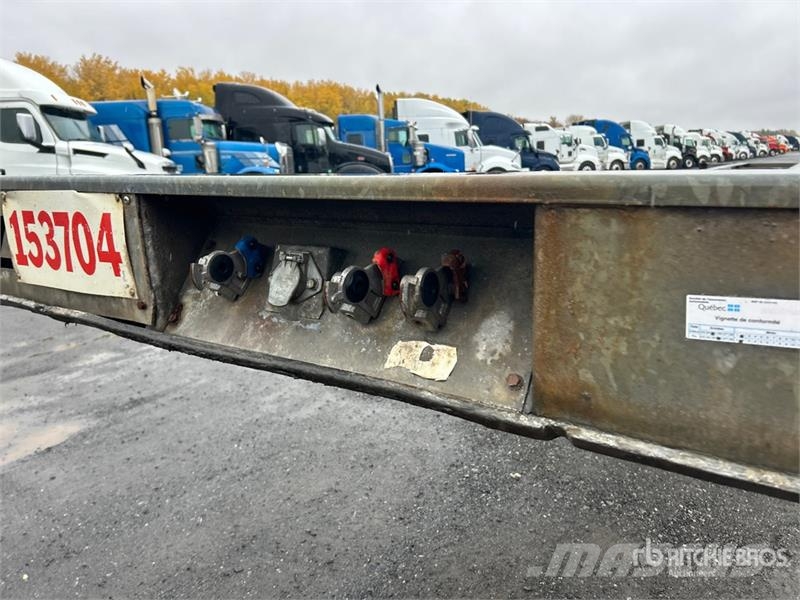 DI-MOND Tri/A Extendable Container Trailer Remorque porte container