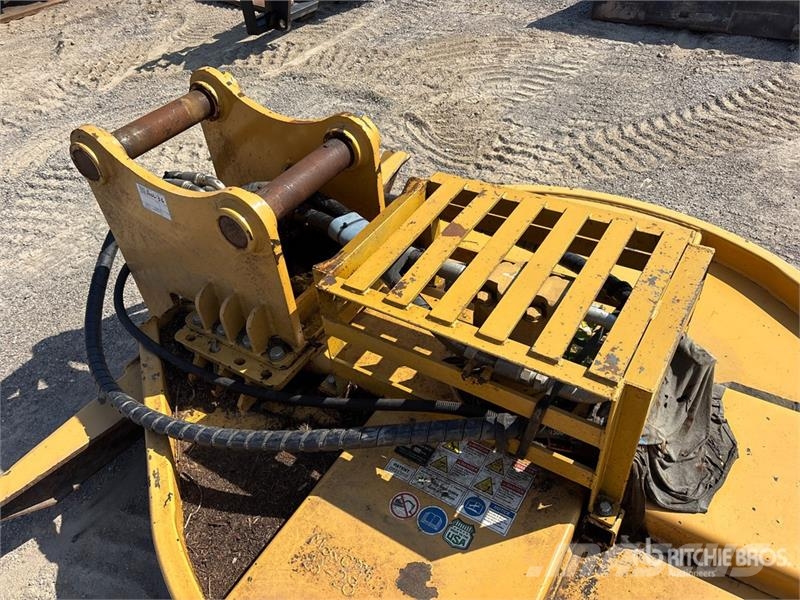 Diamond Mowers DER072-C 72 in Excavator Rotary Cutter معدات جز نباتات البطاطس المتيبسة