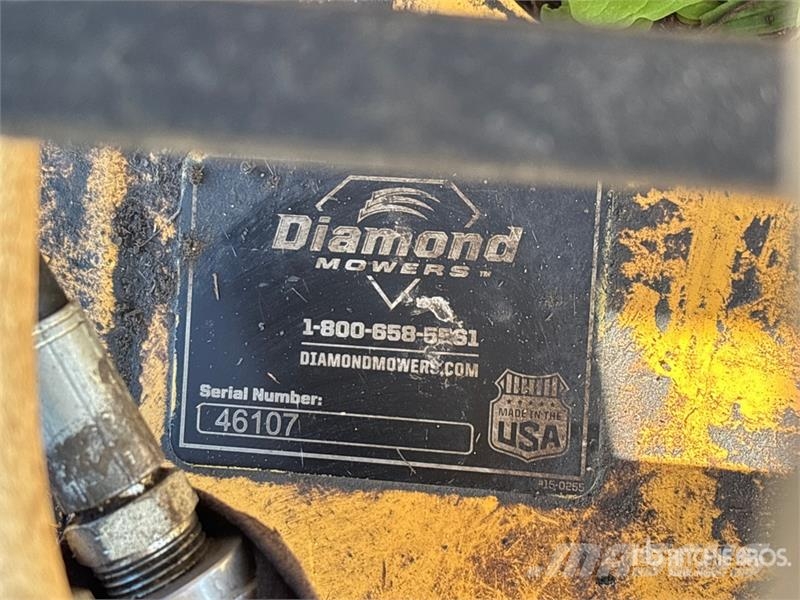 Diamond Mowers DER072-C 72 in Excavator Rotary Cutter معدات جز نباتات البطاطس المتيبسة