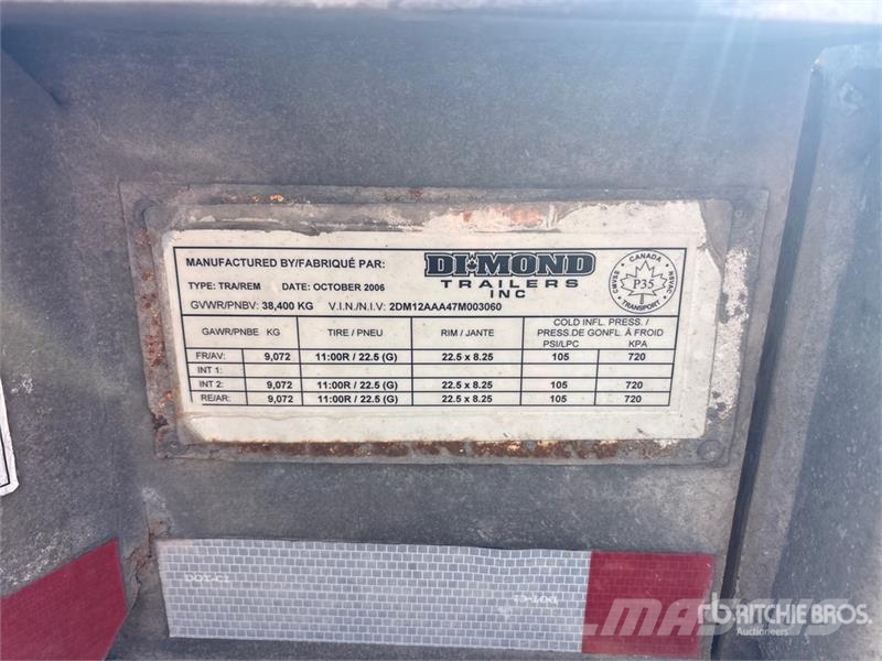Diamond Tri/A Extendable Container Trailer Прицепы-Контейнеровозы