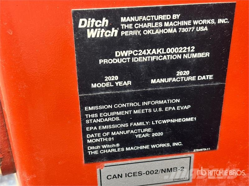 Ditch Witch C24X Rovokopači freze za kanale Trenčeri
