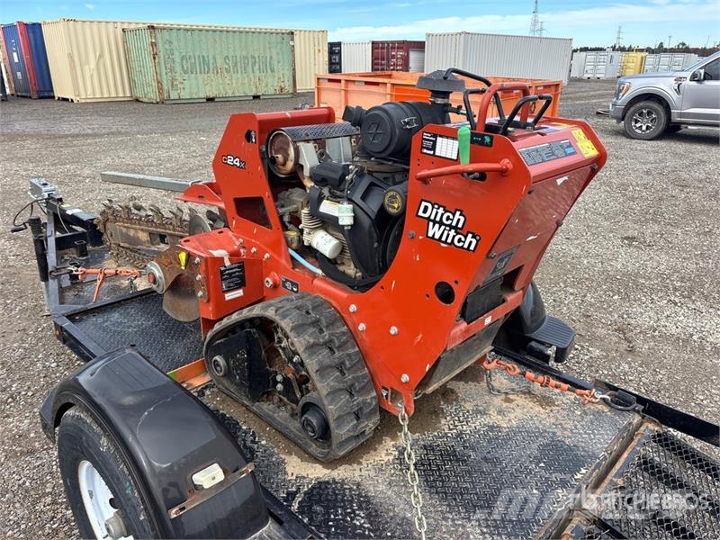 Ditch Witch C24X Rovokopači freze za kanale Trenčeri