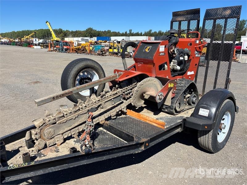 Ditch Witch C24X Freze za kopanje jarkov Trenčerji