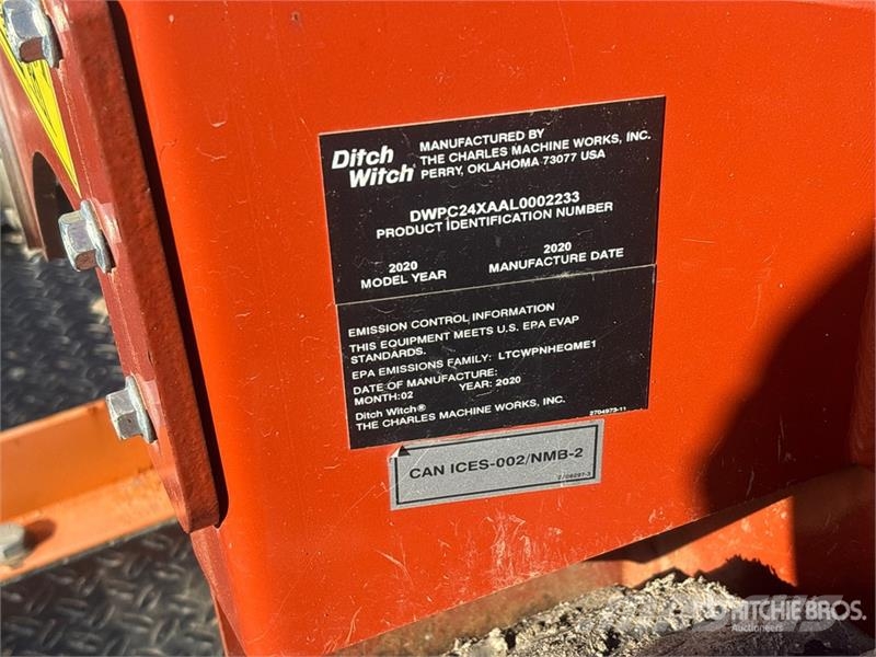 Ditch Witch C24X Scavafossi