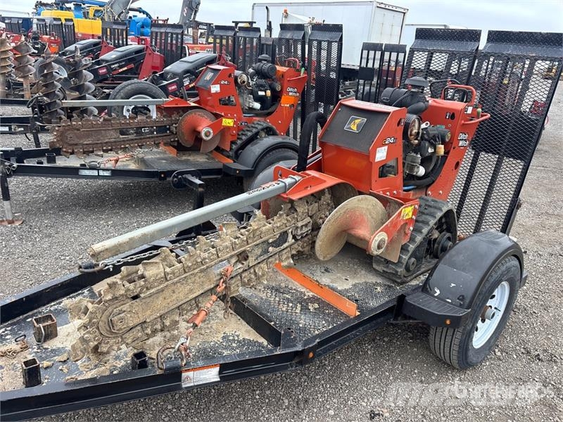 Ditch Witch C24X Rovokopači freze za kanale Trenčeri