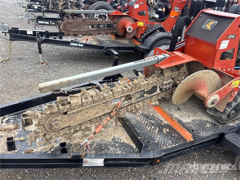Ditch Witch C24X Rovokopači freze za kanale Trenčeri