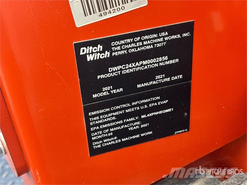 Ditch Witch C24X Sleuvengravers